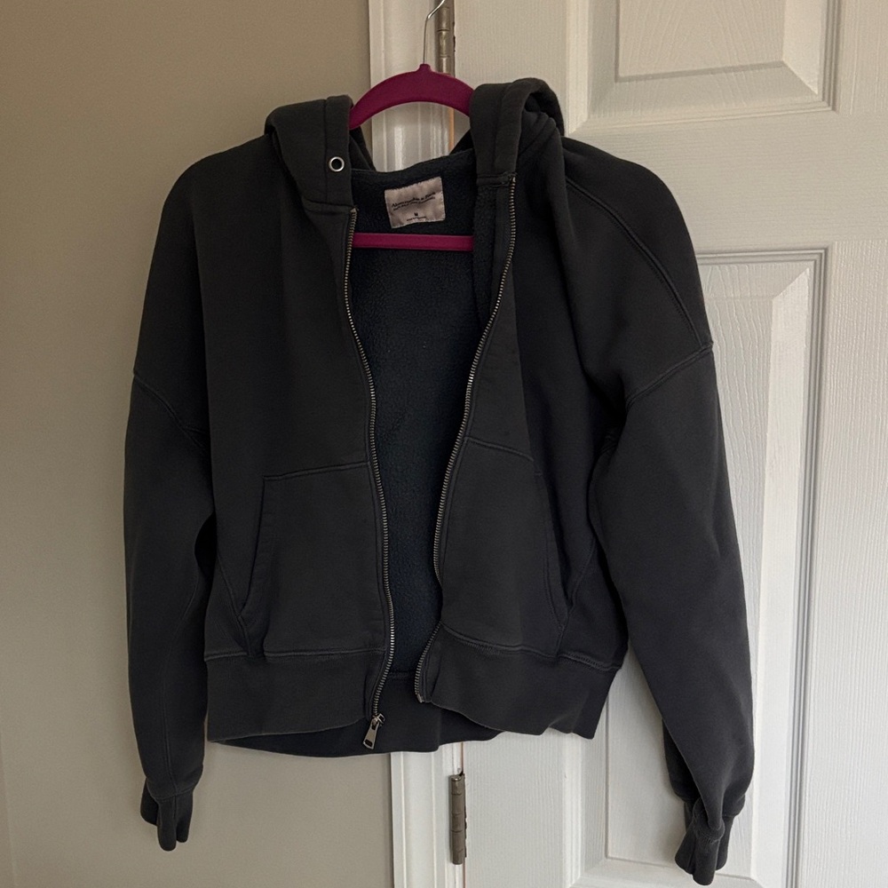 Abercrombie Zip-Up Hoodie - M